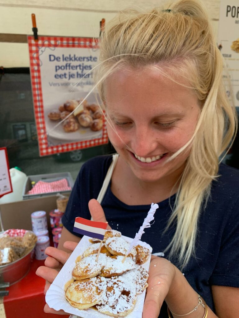 The best poffertjes on the Noordermarkt